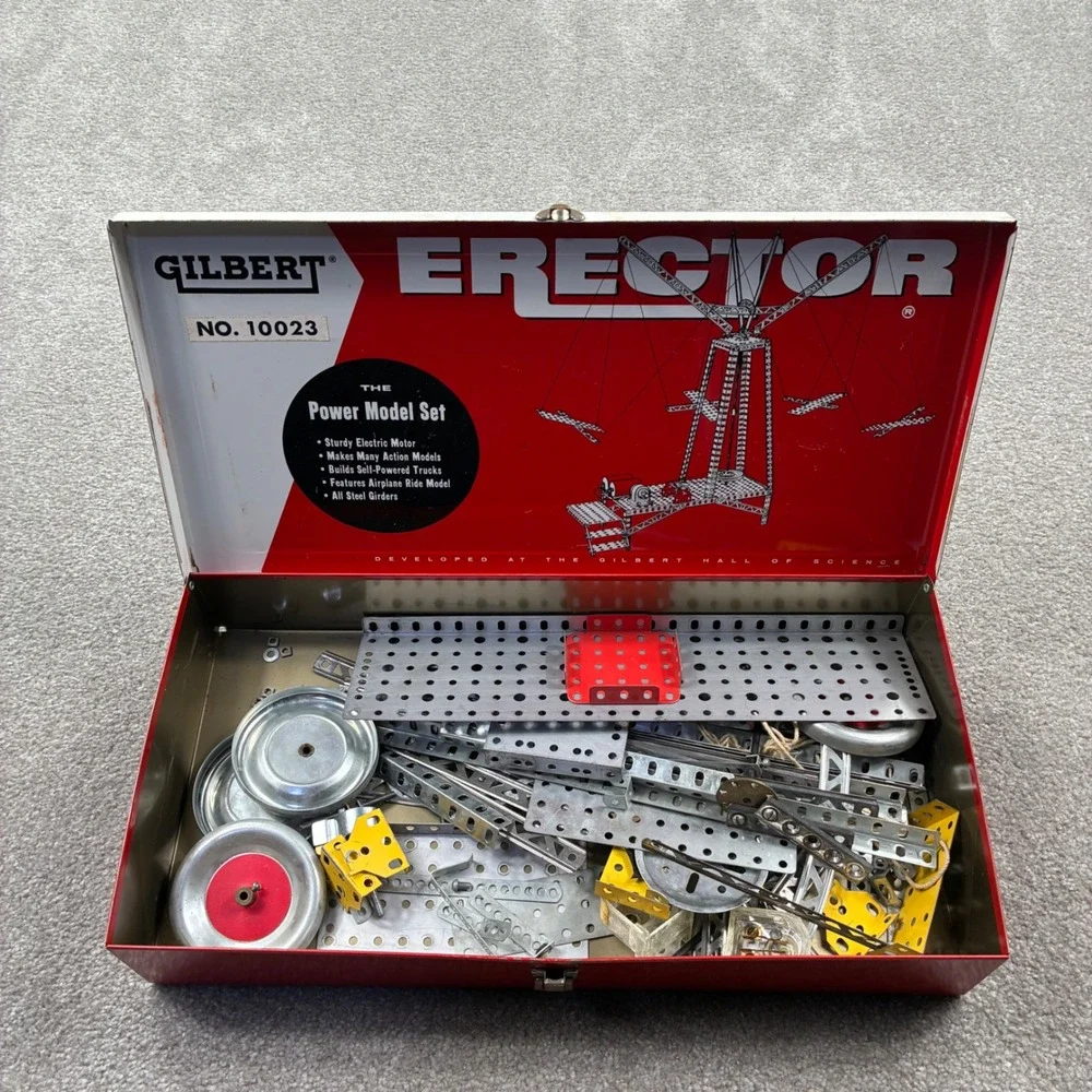 Vintage Gilbert American Science Series Erector Set No. 10023 -‎ Power Model
